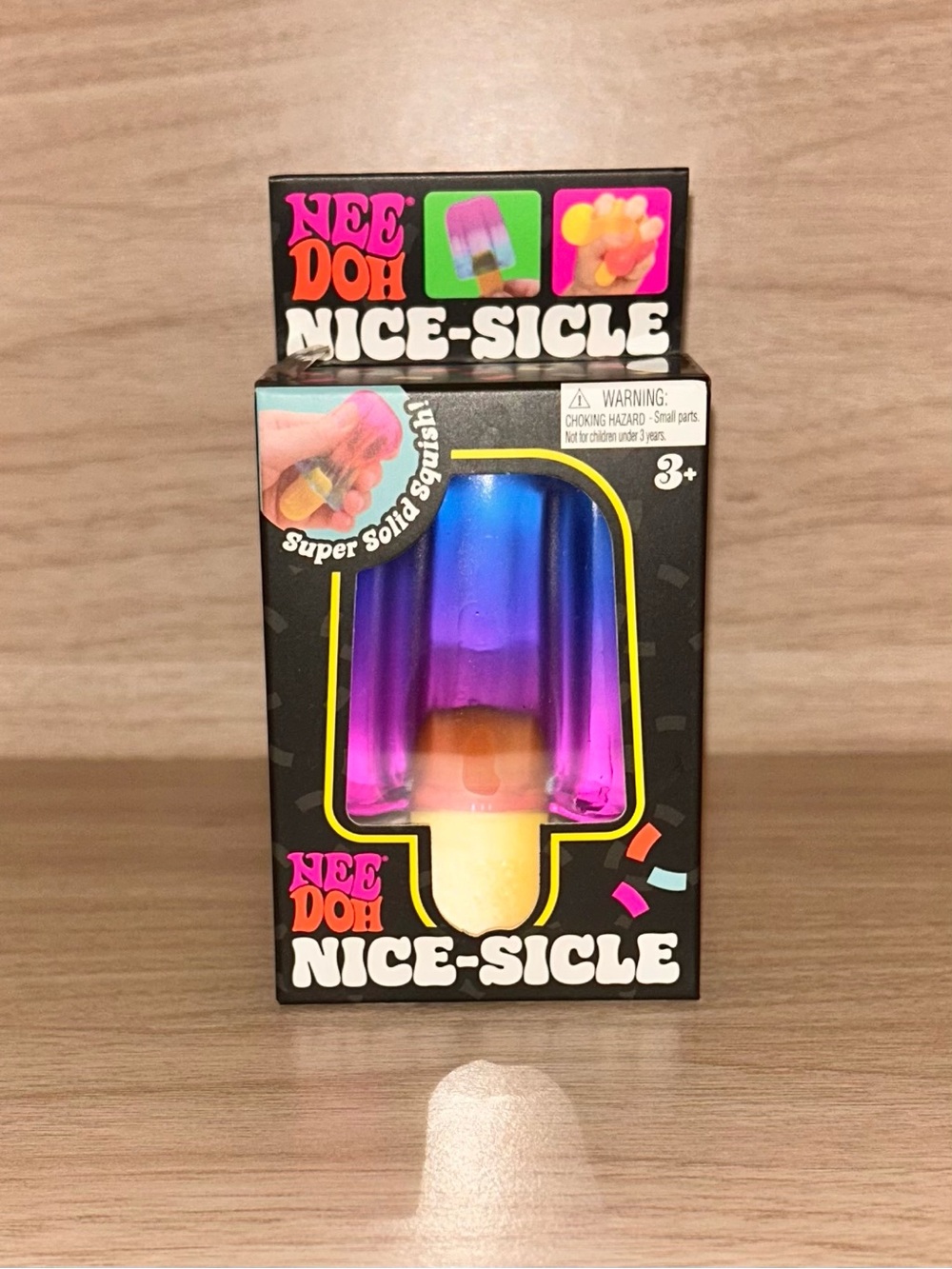 NEEDOH Nice-Cicle Popsicle Squishy Toy - Purple Pink Popsicle